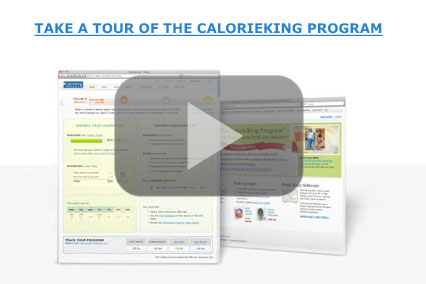 Take a tour of the CalorieKing Program