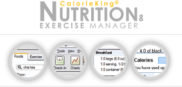 CalorieKing Nutrition & Exercise Manager